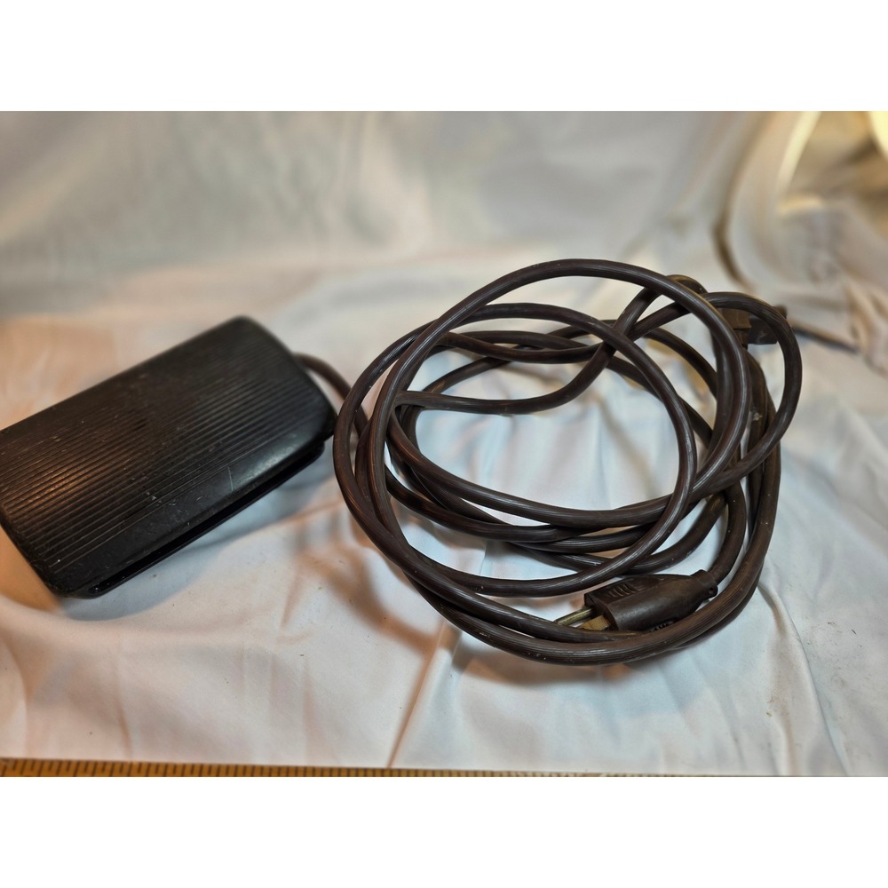 Singer 714 Sewing Machine Foot Pedal Controller Power Cord Part 603864-003
